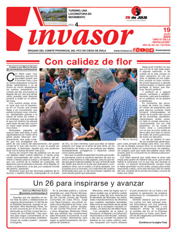 Edición impresa 19 de julio de 2025