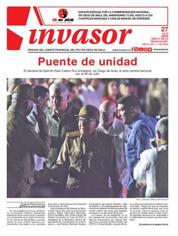 Edición impresa 27 de julio de 2025
