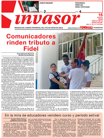 Edición impresa 16 de agosto de 2025