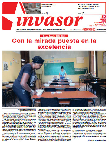 Edición impresa 30 de agosto de 2025