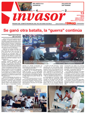 Edición impresa 13 de septiembre de 2025