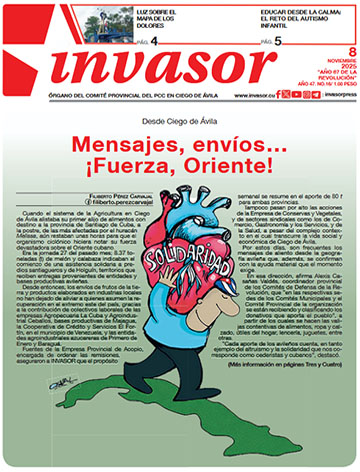 Edición impresa 8 de noviembre de 2025
