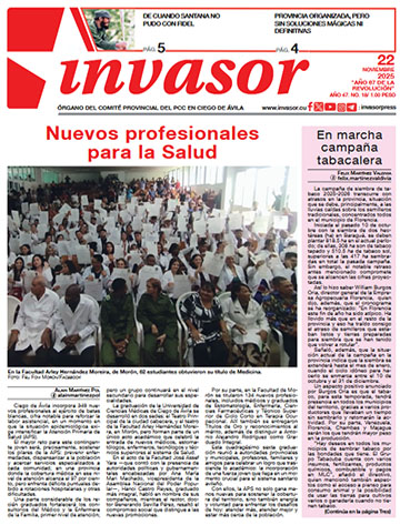 Edición impresa 22 de noviembre de 2025