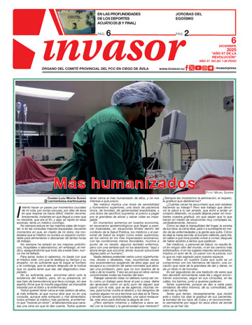 Edición impresa 6 de diciembre de 2025