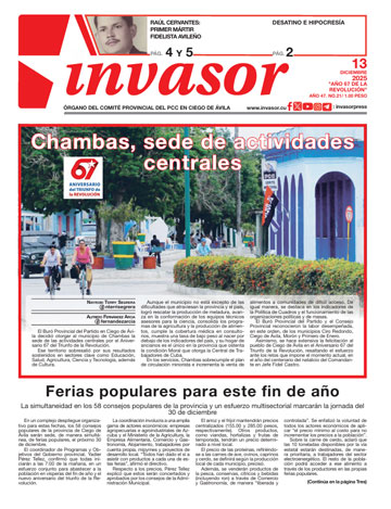 Edición impresa 6 de diciembre de 2025